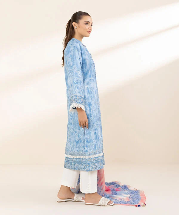 2 Piece - Printed Lawn Suit e-Multi Mart Zone