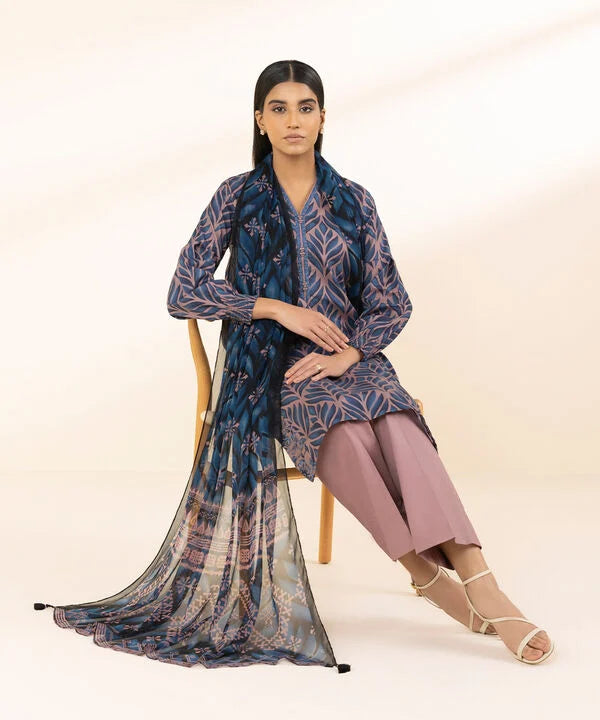 2 Piece - Printed Lawn Suit e-Multi Mart Zone