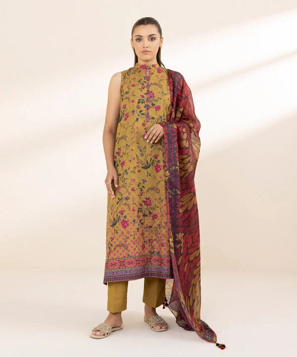 2 Piece - Printed Lawn Suit e-Multi Mart Zone