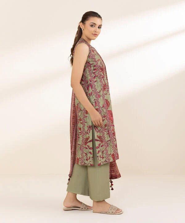 2 Piece - Printed Lawn Suit e-Multi Mart Zone