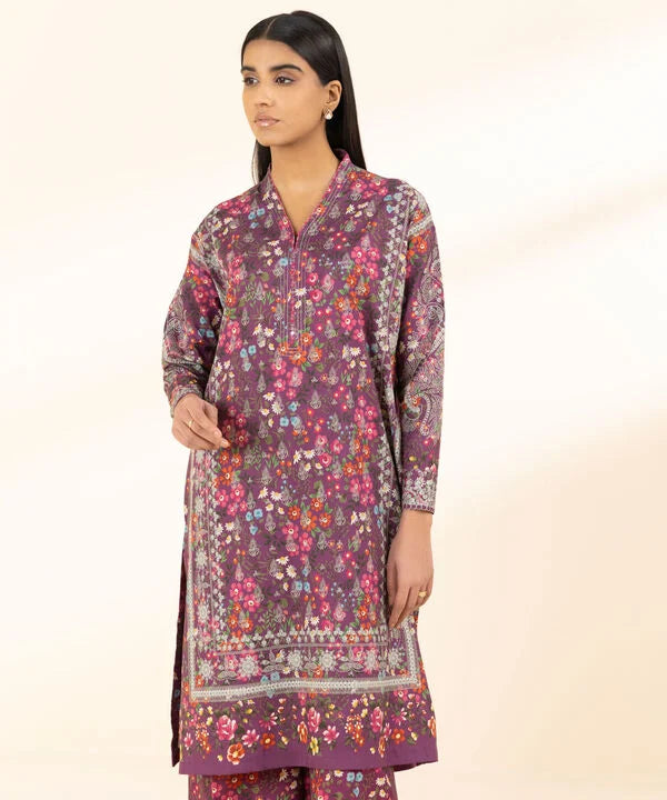 2 Piece - Printed Lawn Suit e-Multi Mart Zone