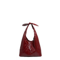 Tote Bag Rivet Bow Underarm Bag Women's Bucket Bag e-Multi Mart Zone