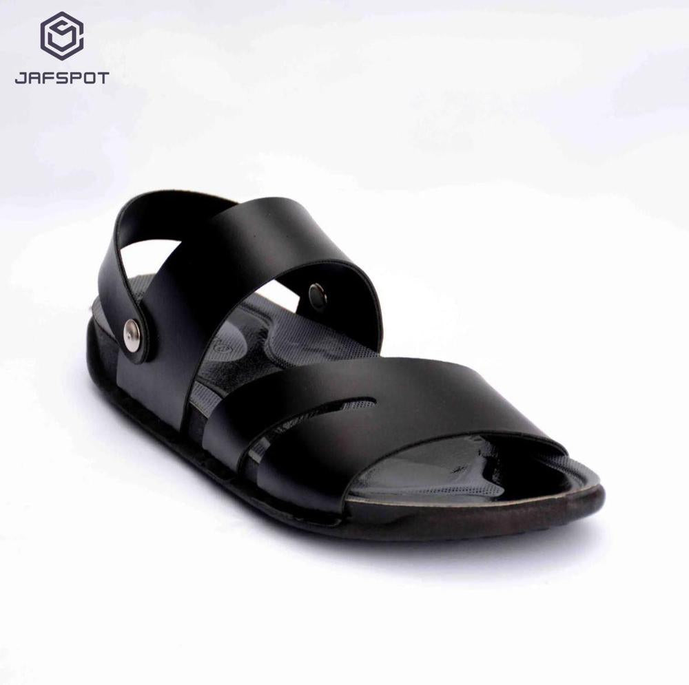 Jafspot -Men's Sandal- Jf033, Black e-Multi Mart Zone