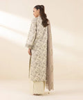 3 Piece - Embroidered Cotton Satin Suit e-Multi Mart Zone