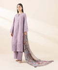 3 Piece - Embroidered Lawn Suit - Special Eid Collections (Shirt, Trouser & Dupatta) e-Multi Mart Zone