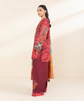 3 Piece - Embroidered Cotton Satin Suit e-Multi Mart Zone