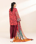 3 Piece - Embroidered Cotton Satin Suit e-Multi Mart Zone