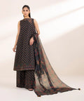 3 Piece - Embroidered Lawn Suit e-Multi Mart Zone