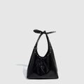 Tote Bag Rivet Bow Underarm Bag Women's Bucket Bag e-Multi Mart Zone